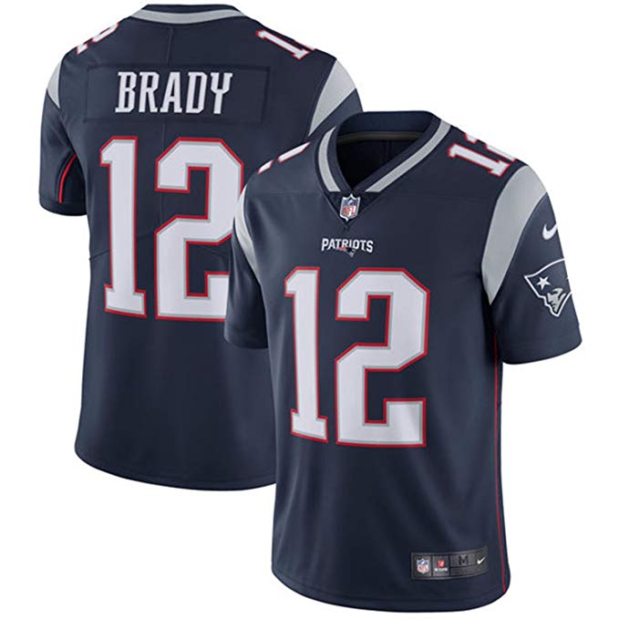 Men New England Patriots #12 Brady Blue Nike Vapor Untouchable Limited NFL Jerseys->new england patriots->NFL Jersey